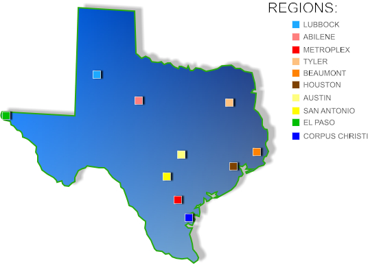 texas map